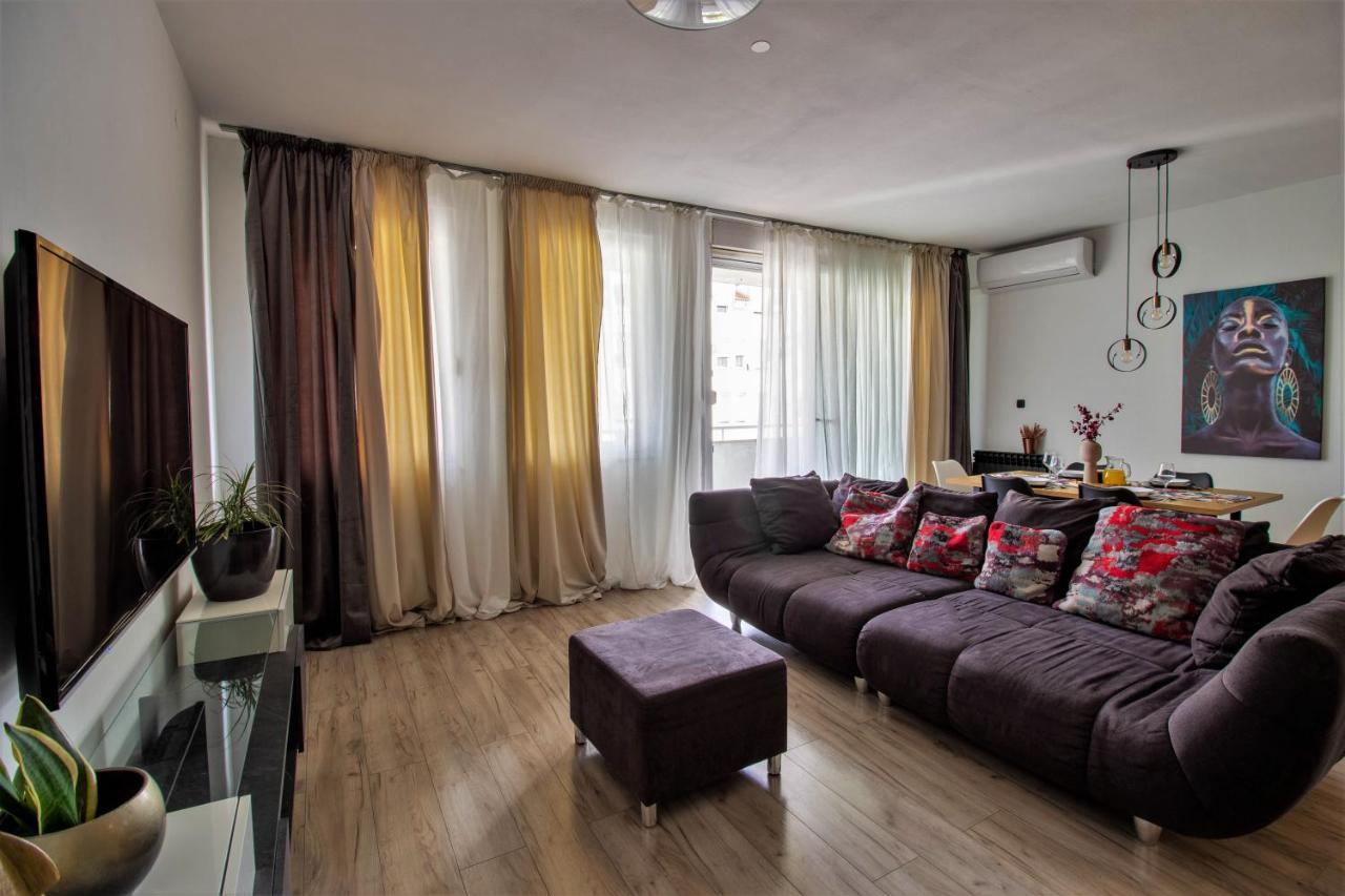 Modern Oasis Apartment Split Private Parking Esterno foto